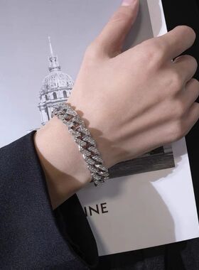 冷淡风潮牌嘻哈古巴手链王嘉尔同