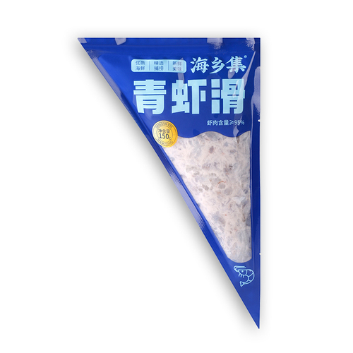 海乡集青虾滑50g袋虾肉含量≥95%速冻去虾线食材