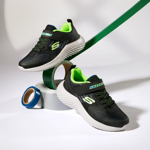 Skechers斯凯奇童鞋秋冬透气休闲运动鞋大童防滑耐磨跑鞋403732L - 图0