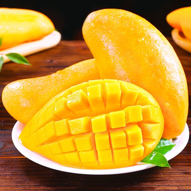 顺丰】树上熟海南金煌芒特大果新鲜芒果当季整箱水果礼盒装水仙芒,淘宝优惠券,粉丝福利购,淘宝优惠卷