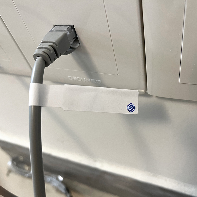 移动线缆标签尾纤刀型机柜面板通信机房网线数据线不干胶贴纸自粘 - 图2
