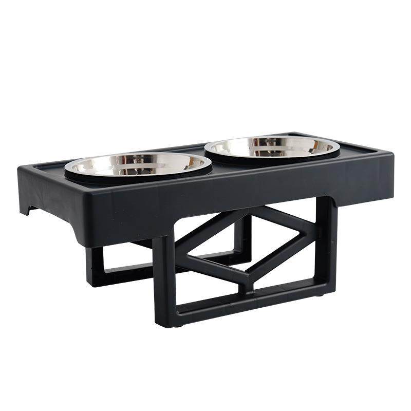 新款可升降宠物碗猫咪双碗防滑狗盆可折叠喂食喂水器不锈钢狗粮碗,淘宝优惠券,粉丝福利购,淘宝优惠卷