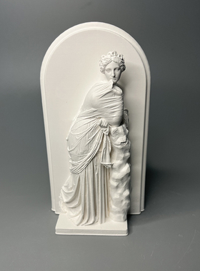 速发卢浮宫日颂膏雕塑艺术品石神像家居摆件扩香石高级小众生歌礼