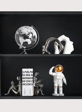 速发家居软装边级感客厅艺术摆件高档轻奢餐装柜酒柜高饰品抽象