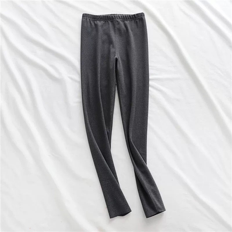Бархатные тёплые демисезонные л leggings, брюки, (Физическое), высокая талия