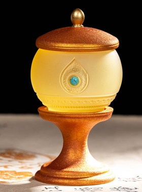 速发纯铜杯法琉璃供佛杯供水杯圣水杯菩萨佛水古观音净前供杯摆件