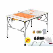Factory Pin Pushback Iron Frame Woodworking Mother Saw Bench Table Top Folding Pull Saw Push Table Plate Woodworking Bench Table