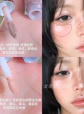 intoyou双头多用釉蓝紫碎闪