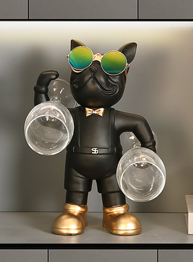 陶瓷酒柜装饰轻奢现代客厅摆件