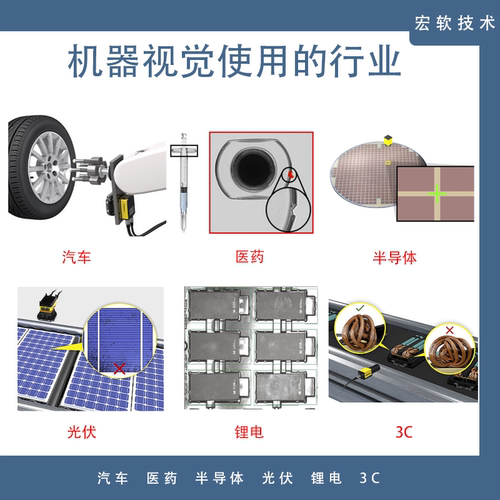 海康威视工业相机学习套餐机器视觉检测1200万像素高清工业相机 - 图1