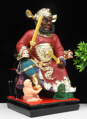 钟馗神像树脂赐福镇宅圣君佛像