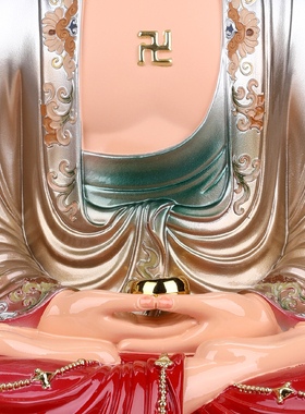 三宝佛释迦牟尼佛药师佛阿弥陀佛如来佛像家用供奉摆件树脂三世佛