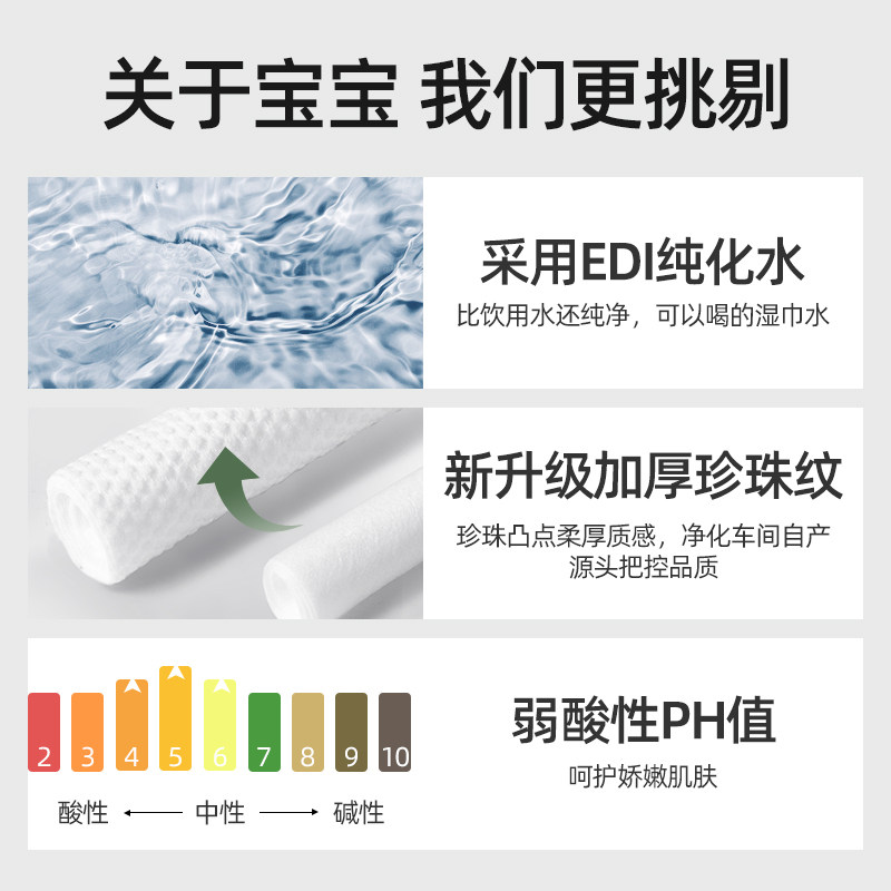 【囤货装】超亚婴儿湿巾纸宝宝手口专用加大加厚家庭实惠装24包,淘宝优惠券,粉丝福利购,淘宝优惠卷