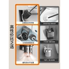 Cabei suction cup toilet brush wall-mounted rack free of punching household toilet brush bathroom toilet brush storage