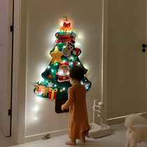 Christmas Tree Decoration Placement Diy Material Packs Christmas Accessories Home Nursery Walls Post Christmas Events Atmosphere