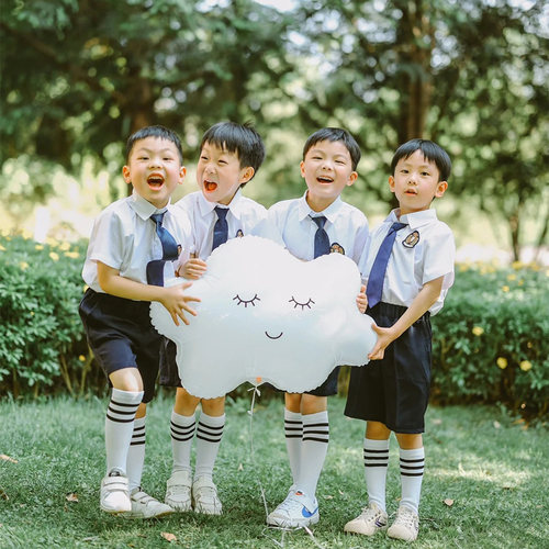 2026幼儿园小大学毕业典礼数字气球班级场景布置仪式儿童拍照道具 - 图0