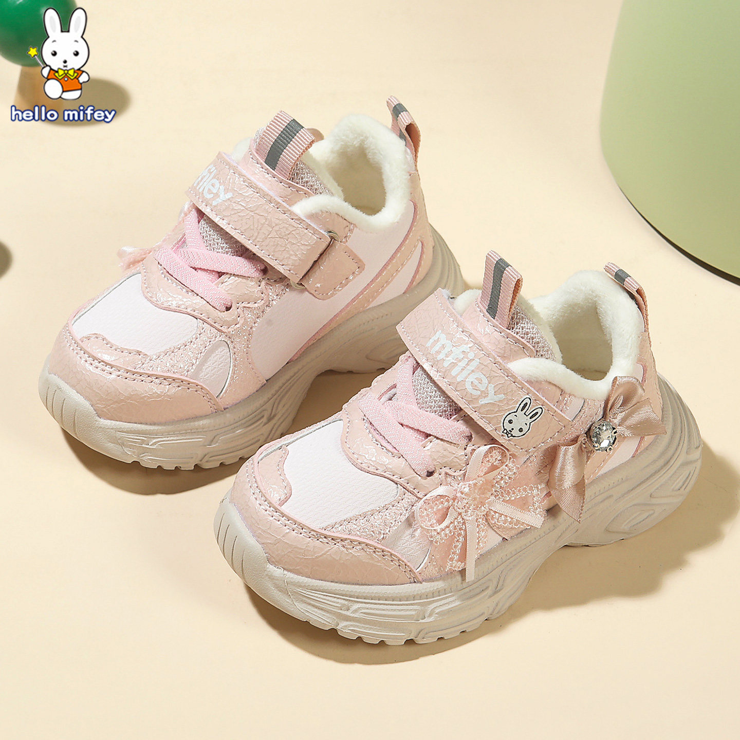 班纳米菲儿童鞋冬季宝宝鞋子女童加绒运动鞋女孩棉鞋保暖幼儿冬鞋,淘宝优惠券,粉丝福利购,淘宝优惠卷