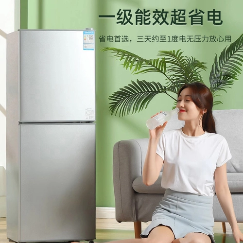 Безмороженный воздушный охлаждение 丨 Huabao 168/228L Двудородный холодильник Холодильник Маленький прокат первоклассный холодильник с крупным классом.