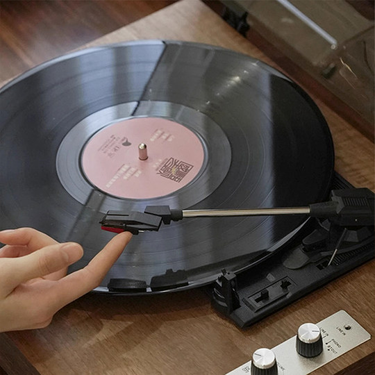 【明星同款】问加1900黑胶唱片机复古音响一体式黑胶唱机礼物