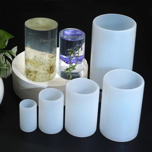 圆柱体圆柱形模具硅胶水晶滴胶ab胶环氧树脂手工diy材料标本制作 - 图1