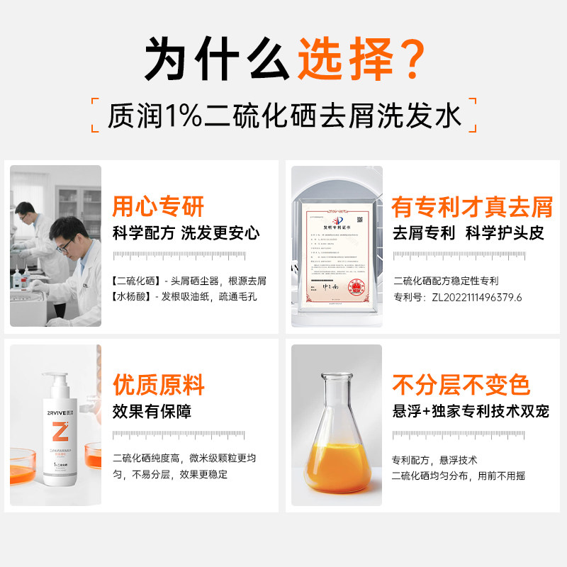 【春季出游】质润二硫化硒洗发水控油蓬松去屑止痒洗头水旅行便携