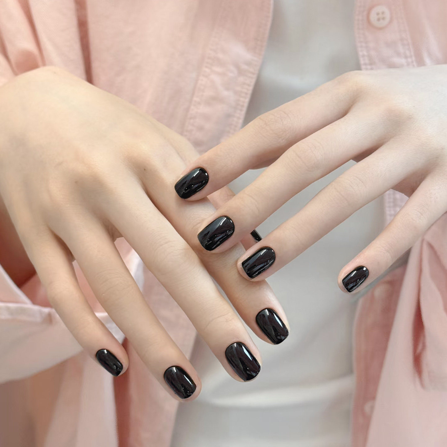 秋冬可爱多巴胺纯色穿戴甲 小鸡黄日常短款显白手工美甲贴片 成品,淘宝优惠券,粉丝福利购,淘宝优惠卷