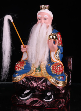 六壬先师神像铁板祖师工艺品六壬仙师佛像摆件新品