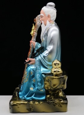 12/16/19寸坐药王孙思邈扁鹊华陀张仲景树脂家用桌面装饰摆件包邮