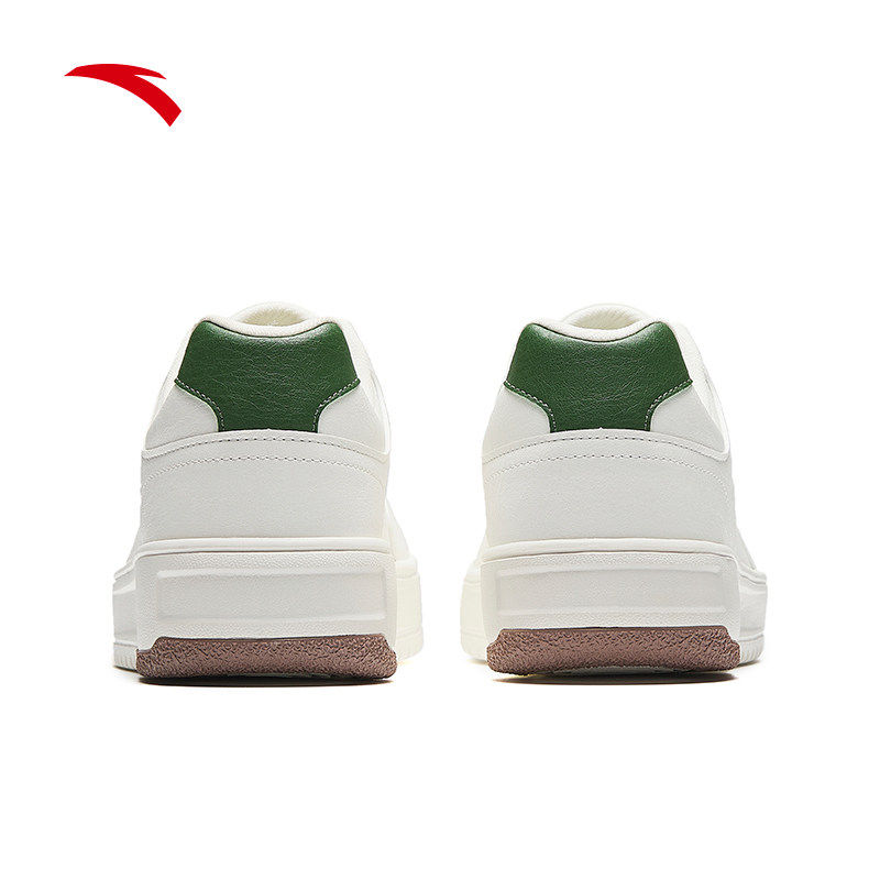 安踏破竹丨经典平底小白鞋男鞋2026春季新款板鞋运动鞋112618015,淘宝优惠券,粉丝福利购,淘宝优惠卷