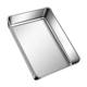 Stainless steel fresh-keeping cartridge with lid square tray