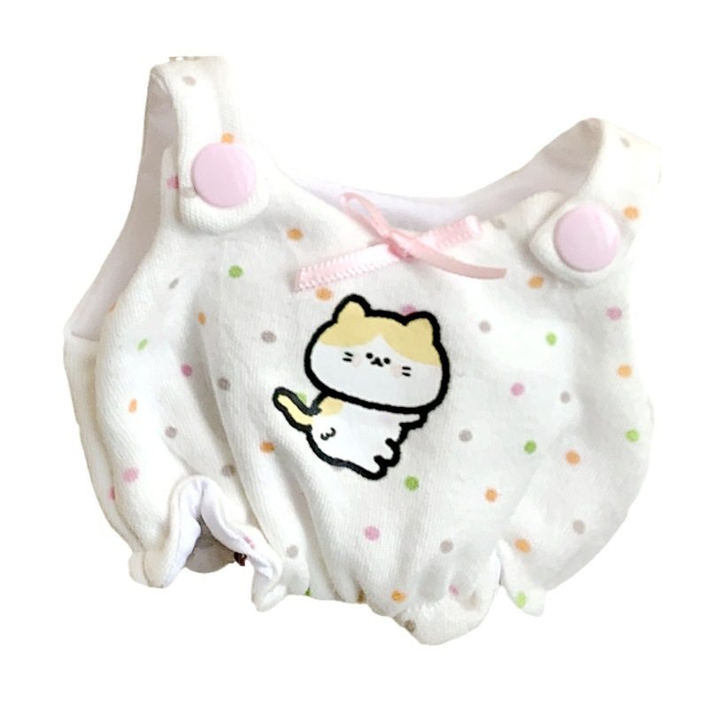 【现货批发】棉花娃娃10cm20cm玩偶娃衣波点爬服,淘宝优惠券,粉丝福利购,淘宝优惠卷