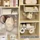 Under-table storage hanging basket desktop dormitory goodies wardrobe layered artifact cabinet bedside bedside hanging shelves