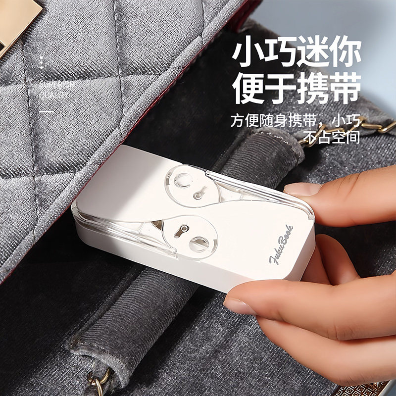 牙线盒自动弹出便携式随身迷你牙签线剔牙线超细牙线棒收纳盒家用,淘宝优惠券,粉丝福利购,淘宝优惠卷