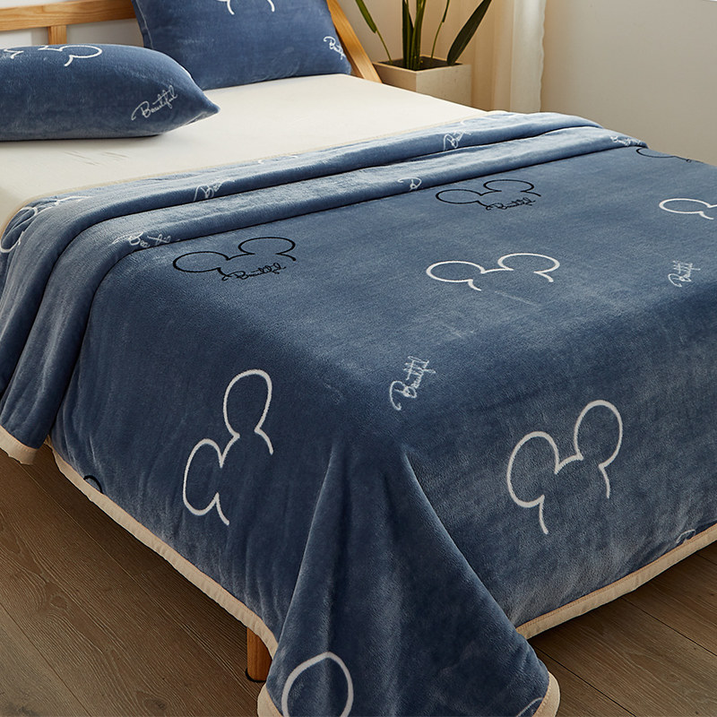  花舍休闲毯/毛毯/绒毯