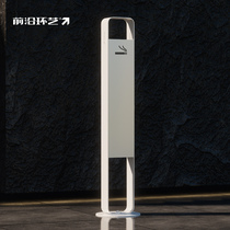Stainless Steel Ash Column Vertical Extinguishing barrel Smoke Cigarette Butcan Cigarette Butti Collection Outdoor Suction Ashtray Outdoor customization