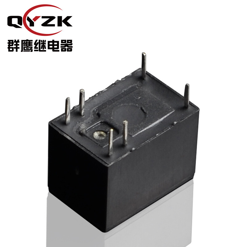 厂家QY4100信号继电器 5A5V/12V/24VDC6脚转换小型信号继电器 - 图2