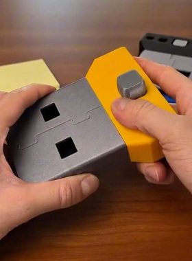 USB接口收纳盒3D打印办公桌面收纳摆件装饰品创意桌面装饰