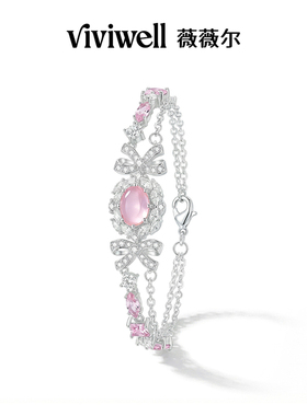 VIVIWELL甜心芭蕾蝴蝶结手链女