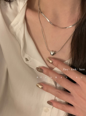 「加州甜心」爱心双层项链！