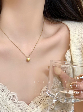 「人间小甜豆」金豆气质项链！