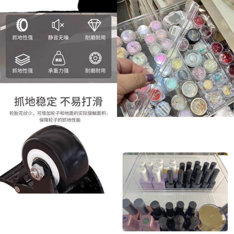 多颜色A4文件柜多层抽屉美甲店彩妆平底收纳整理柜烘焙柜票据柜,淘宝优惠券,粉丝福利购,淘宝优惠卷