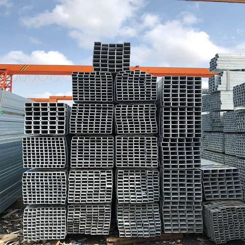 新品镀锌方管铁管钢材镀锌矩形钢管100x10B0 40x60 20x20 40x40 3 - 图0