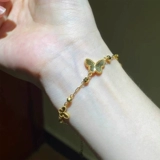 Модный ретро браслет, изысканное ювелирное украшение, аксессуар, китайский стиль, легкий роскошный стиль