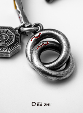 不止金光符运手链925银24K贴金