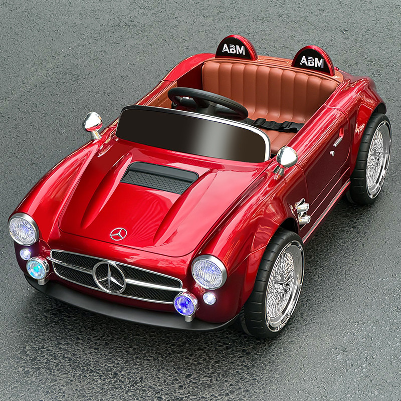 儿童电动车可坐人四轮遥控玩具汽车婴儿童车男女小孩宝宝奔驰复古,淘宝优惠券,粉丝福利购,淘宝优惠卷