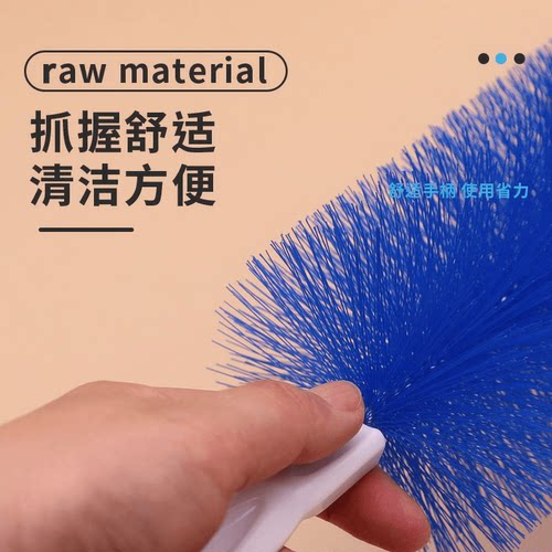 风扇刷子清缝器清洁除尘打扫刷长手柄可弯曲多用途毛掸子风扇清洁 - 图3