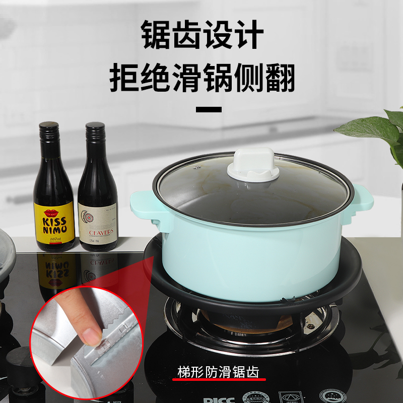 家用煤气节能罩防风聚火罩煤气灶配件大全省气隔热挡风燃气防风罩 - 图2