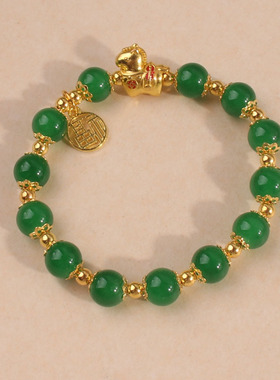 2026马年本命年串珠手链属马红色新年新款儿童女孩女童学生党手串