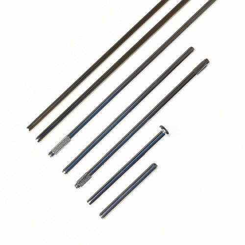 模型拼装材料diy小铁轴铁棒铁杆连接杆直径2mm车轴多规格玩具配件 - 图2