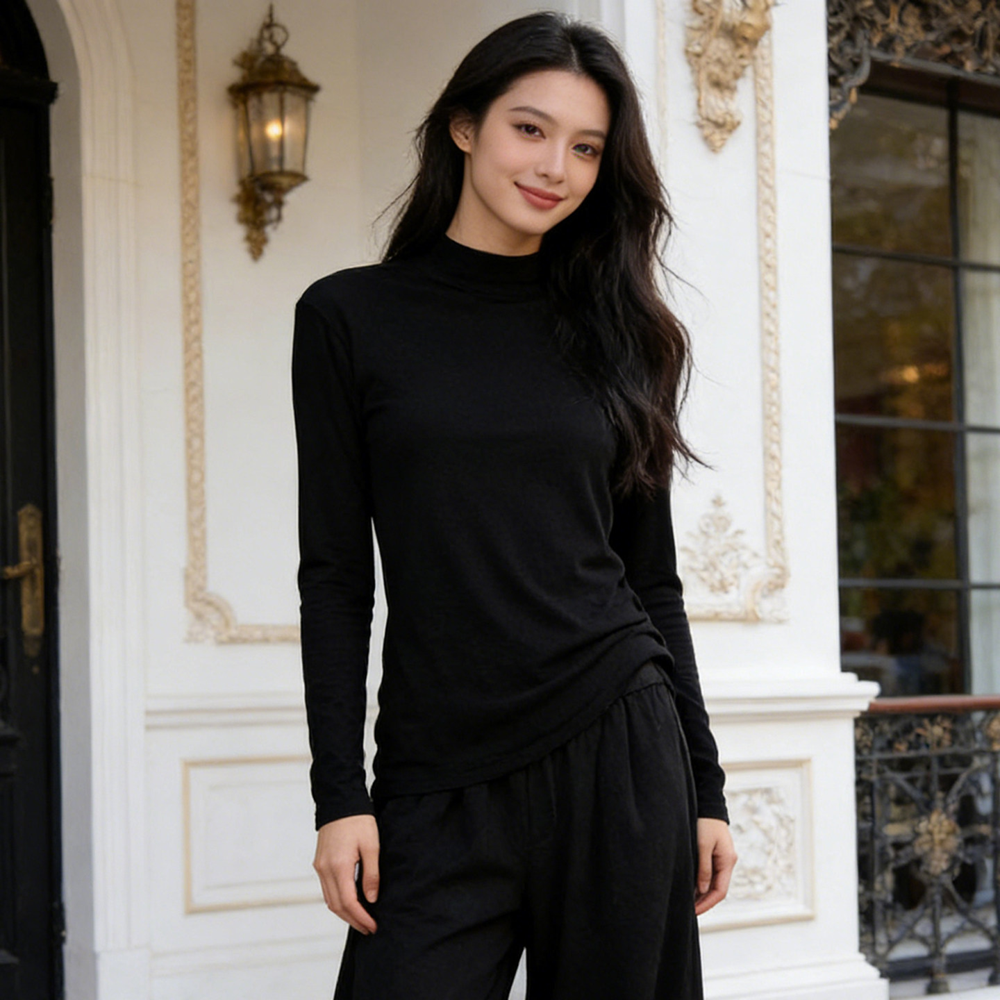 新款修身百搭t恤女2026年春季女士舒适百搭复古纯色内搭打底衫潮,淘宝优惠券,粉丝福利购,淘宝优惠卷